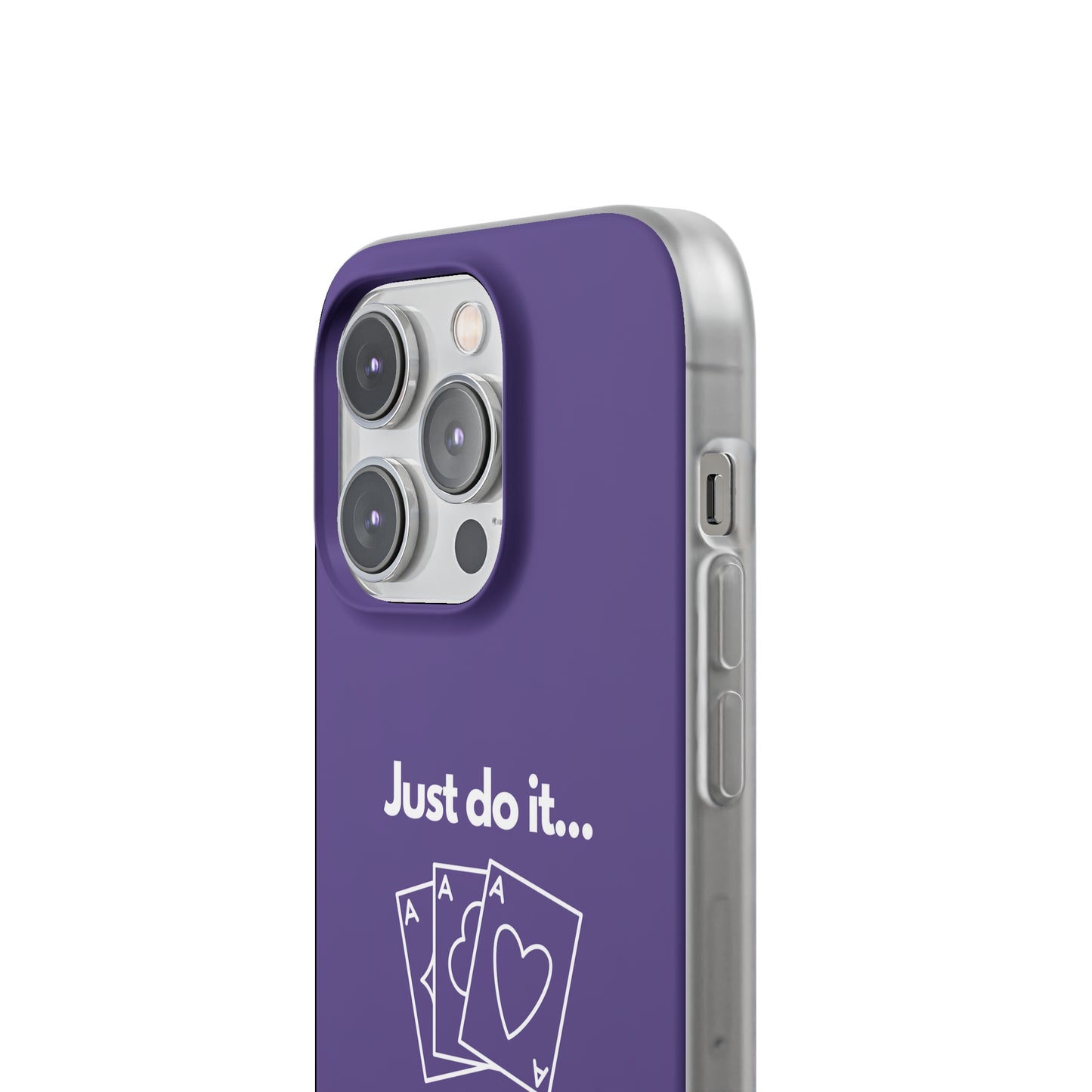 "Just do it... gamble" High Quality Phone Case