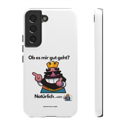 "Ob es mir gut geht?" Premium Quality Phone Case