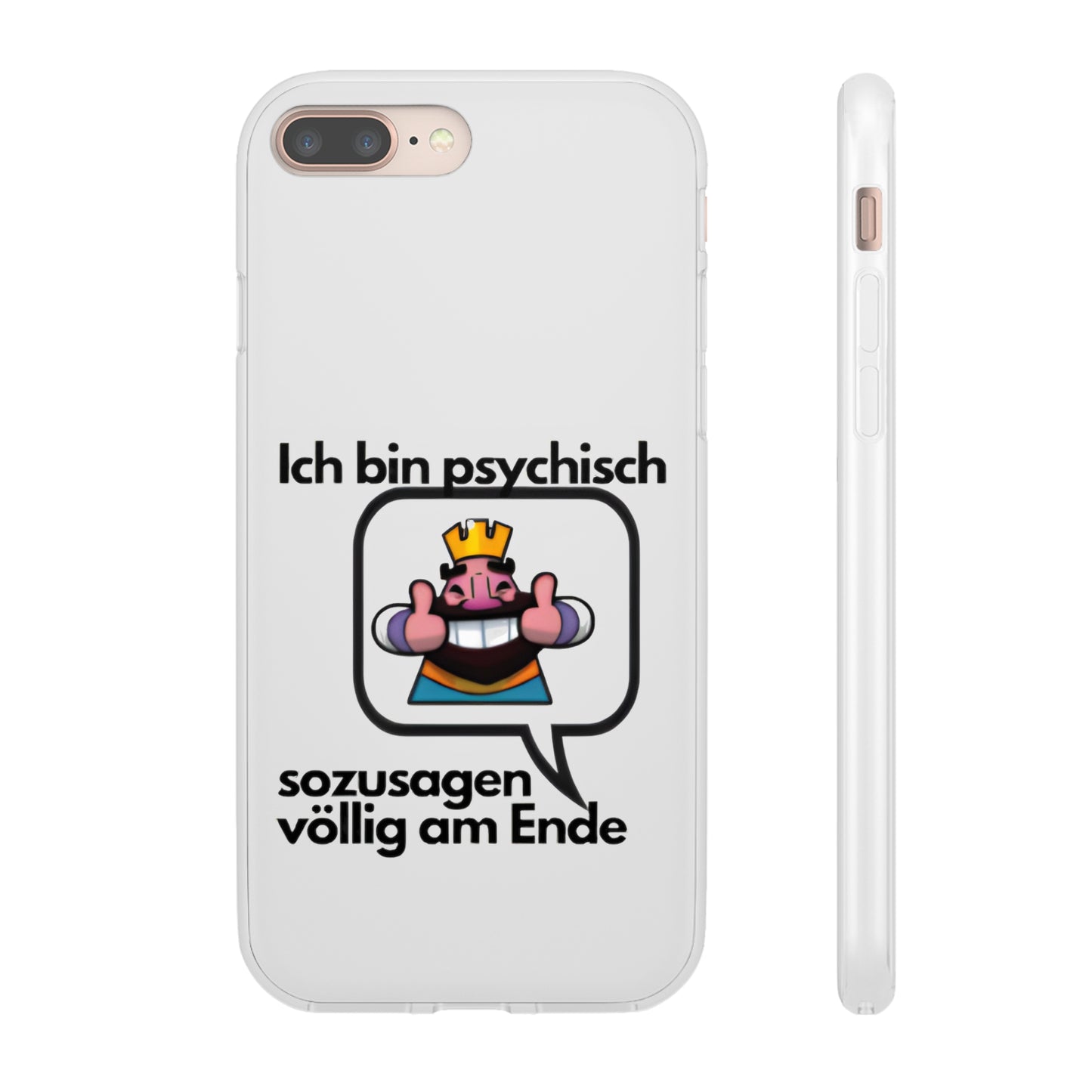 "Ich bin psychisch sozusagen völlig am Ende" High Quality Phone Case