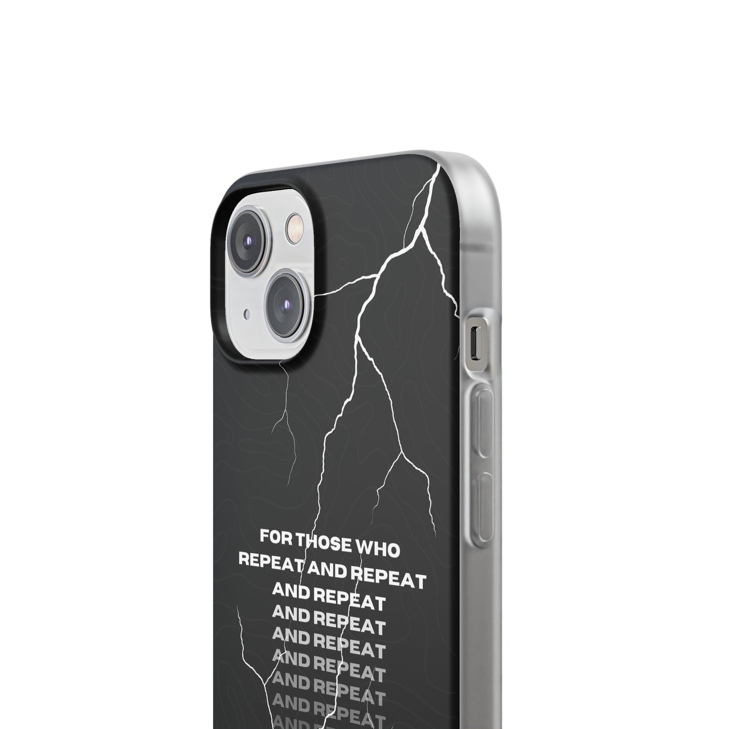 "For those who repeat and repeat..." High Quality Phone Case