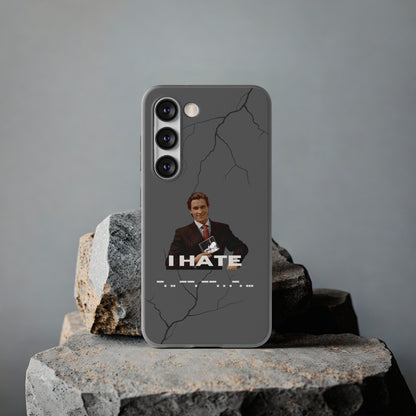 "I hate -. .. --. --. . .-. ... " High Quality Phone Case