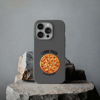 "I love Pizza" High Quality Phone Case