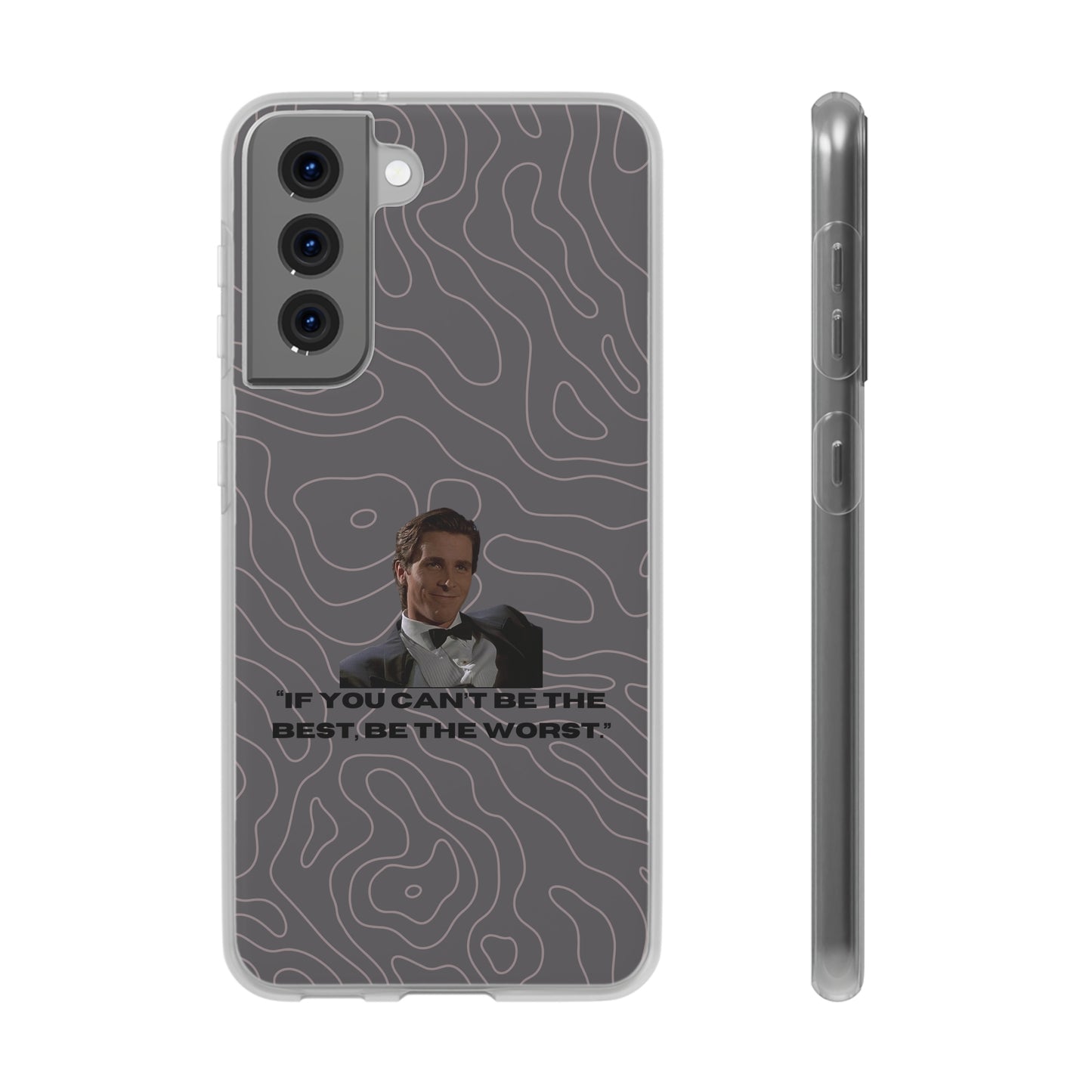 "If you can't be the best, be the worst" High Quality Phone Case