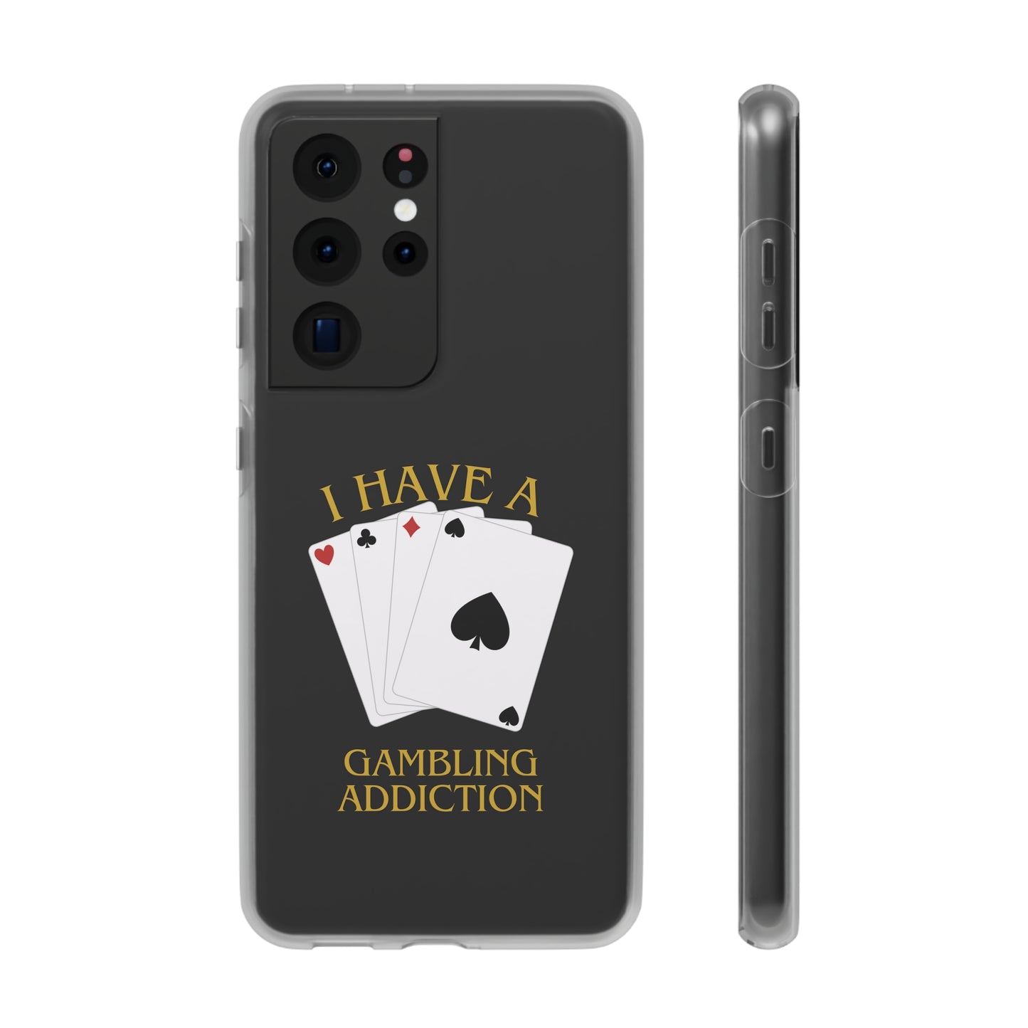 "GAMBLING ADDICTION" High Quality Phone Case