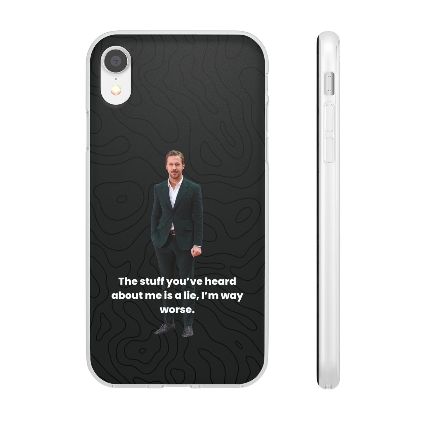 "The stuff you've heard about me..." High Quality Phone Case