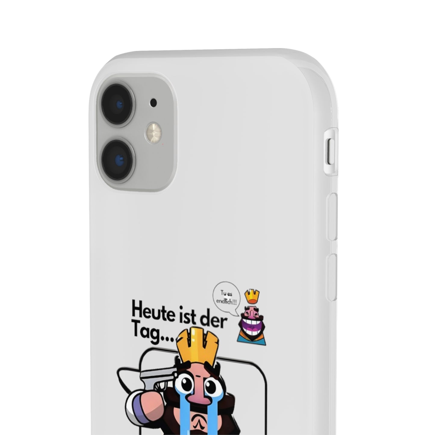 "Heute ist der Tag ... der Tag an dem ich den Abzug drücke" High Quality Phone Case