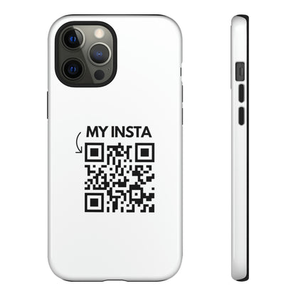 "Scan for Rick Roll" Premium Quality Phone Case