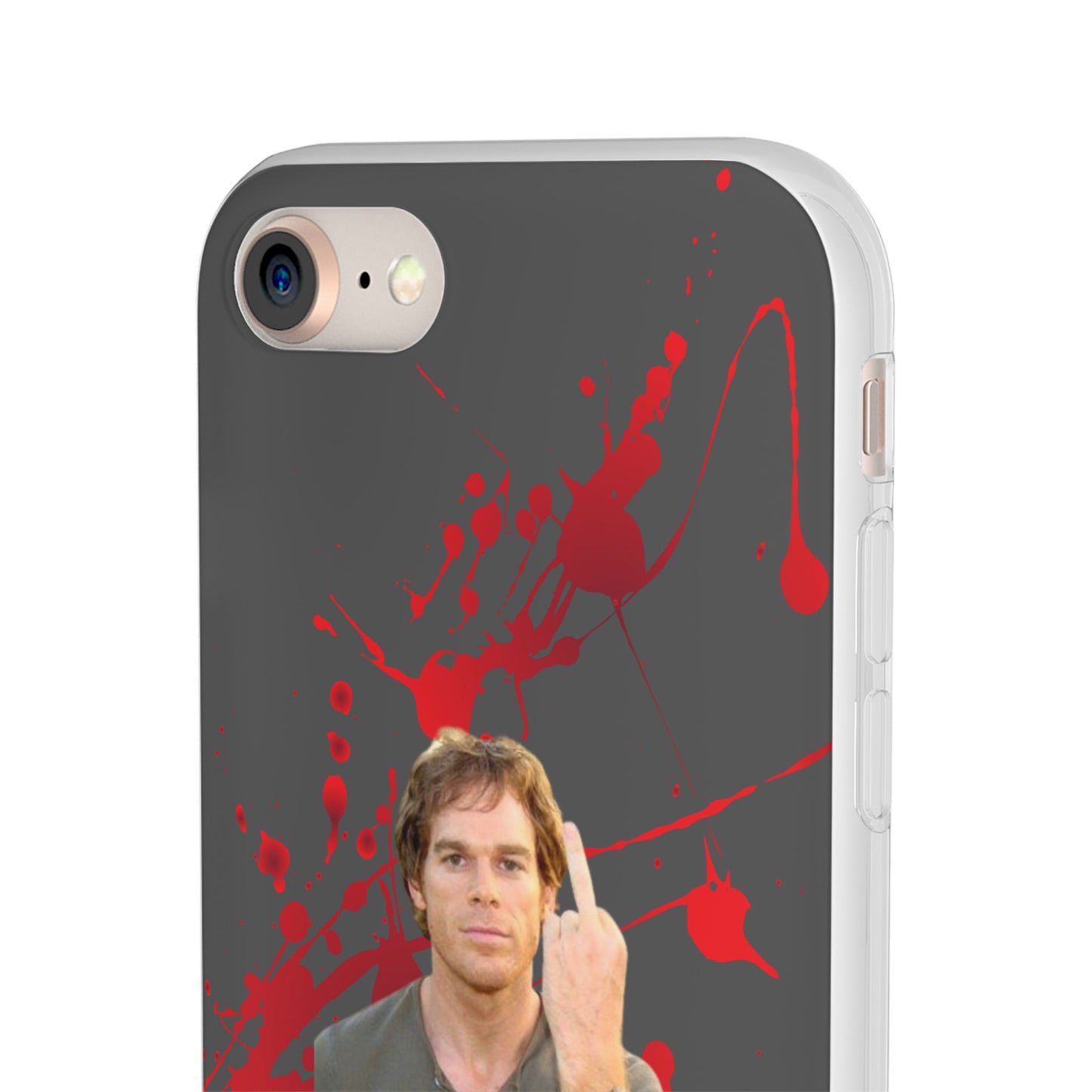 Dexter Middle Finger High Quality Phone Case