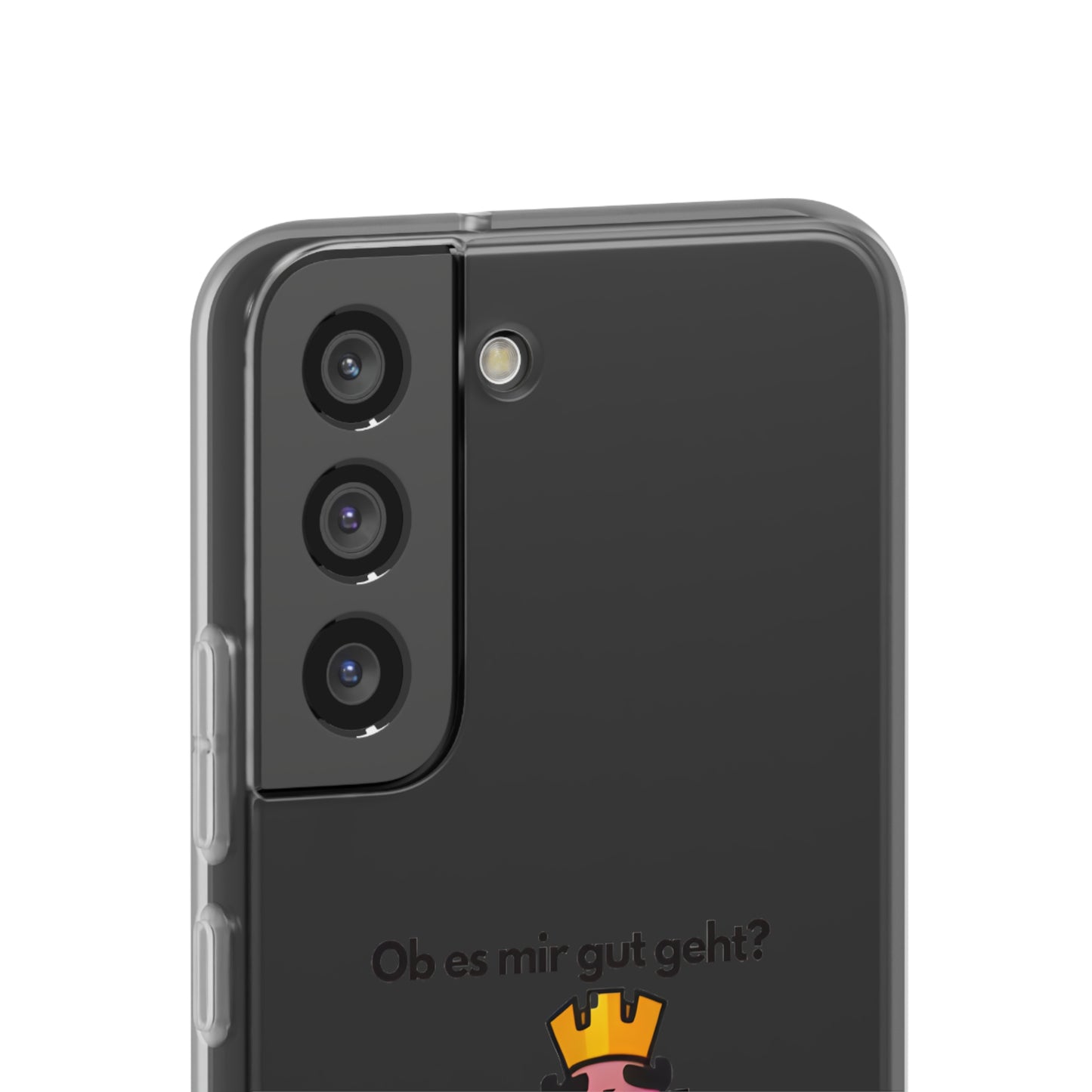 "Ob es mir gut geht? Natürlich... nicht" High Quality Phone Case