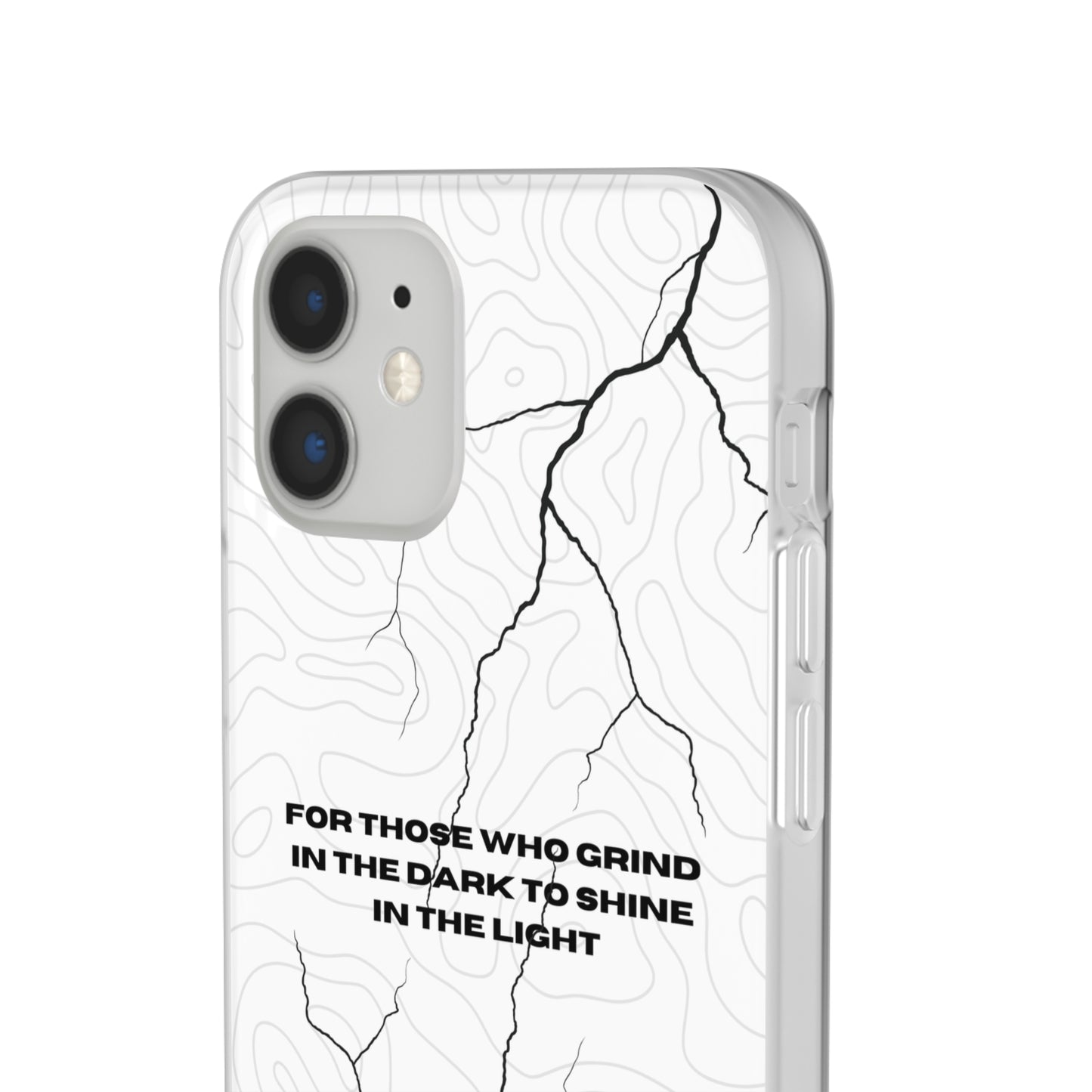 "For those who grind in the dark to shine in the light" High Quality Phone Cases