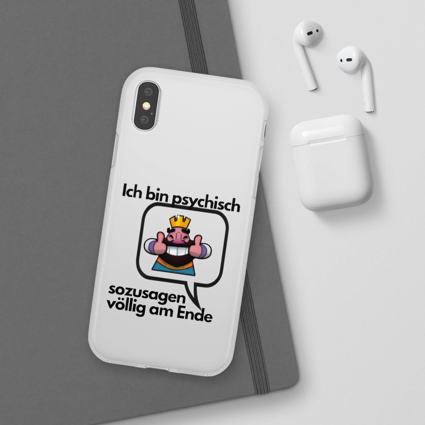 "Ich bin psychisch sozusagen völlig am Ende" High Quality Phone Case