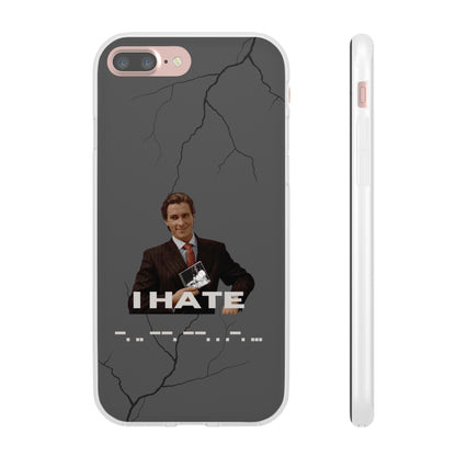 "I hate -. .. --. --. . .-. ... " High Quality Phone Case