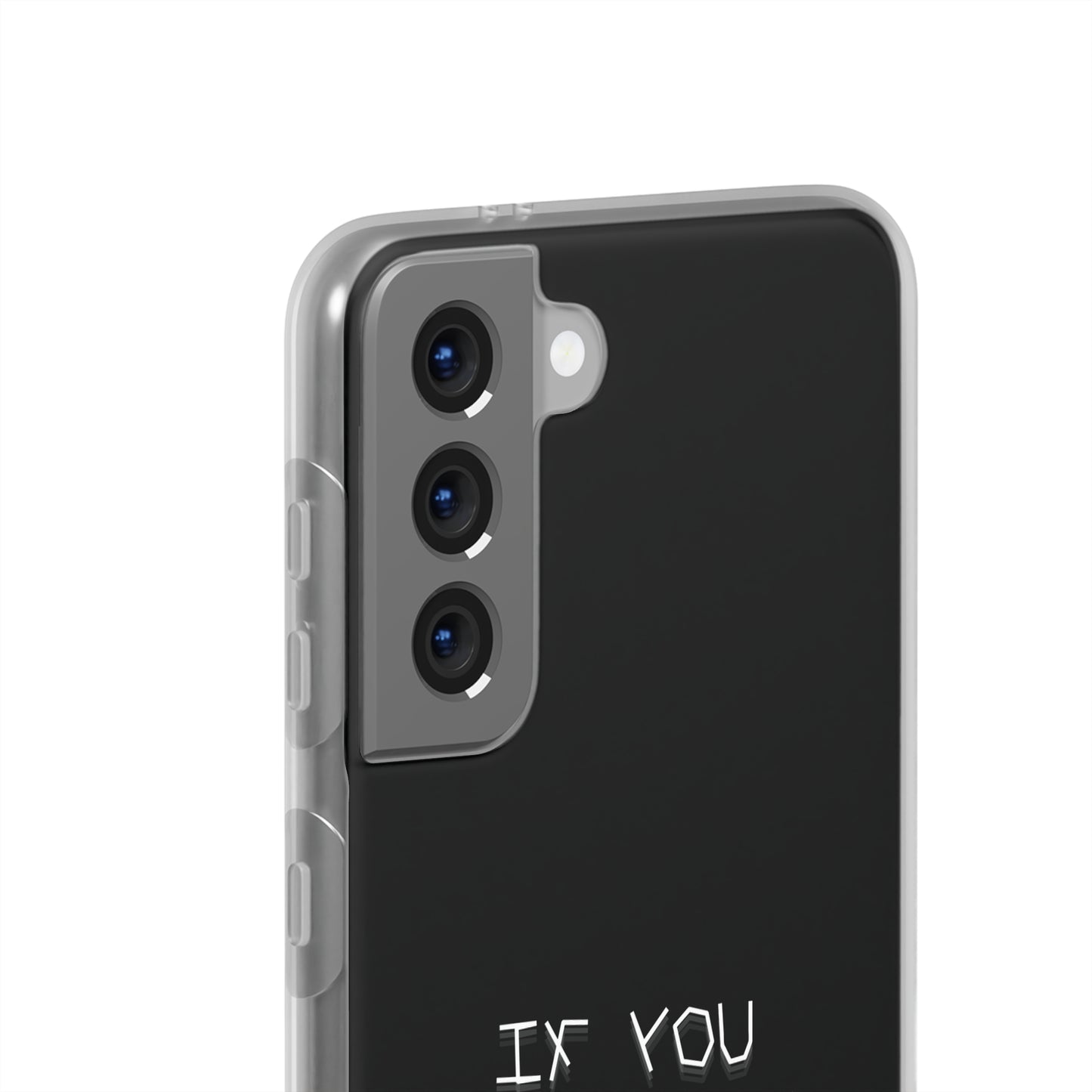 "If you read this you are stupid :)" High Quality Phone Case