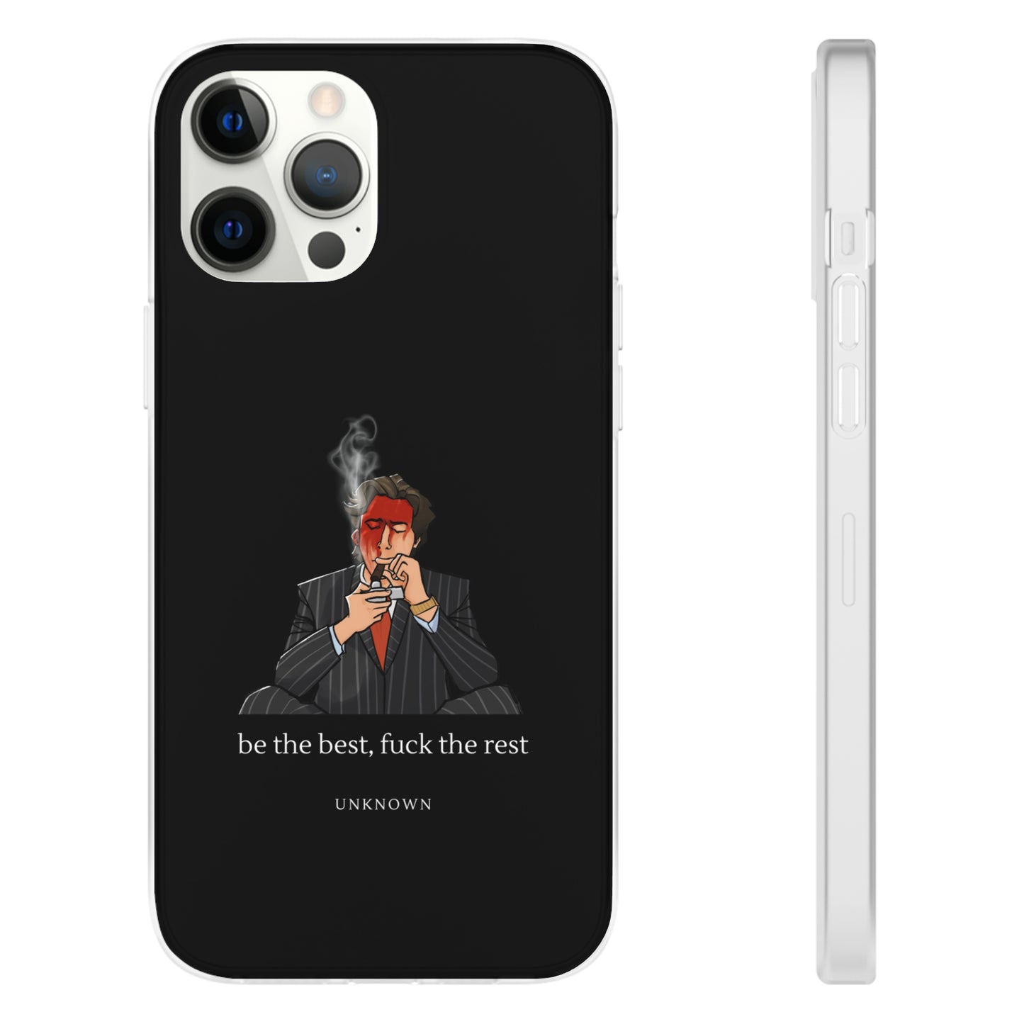 "Be the best, fuck the rest" High Quality Phone Case