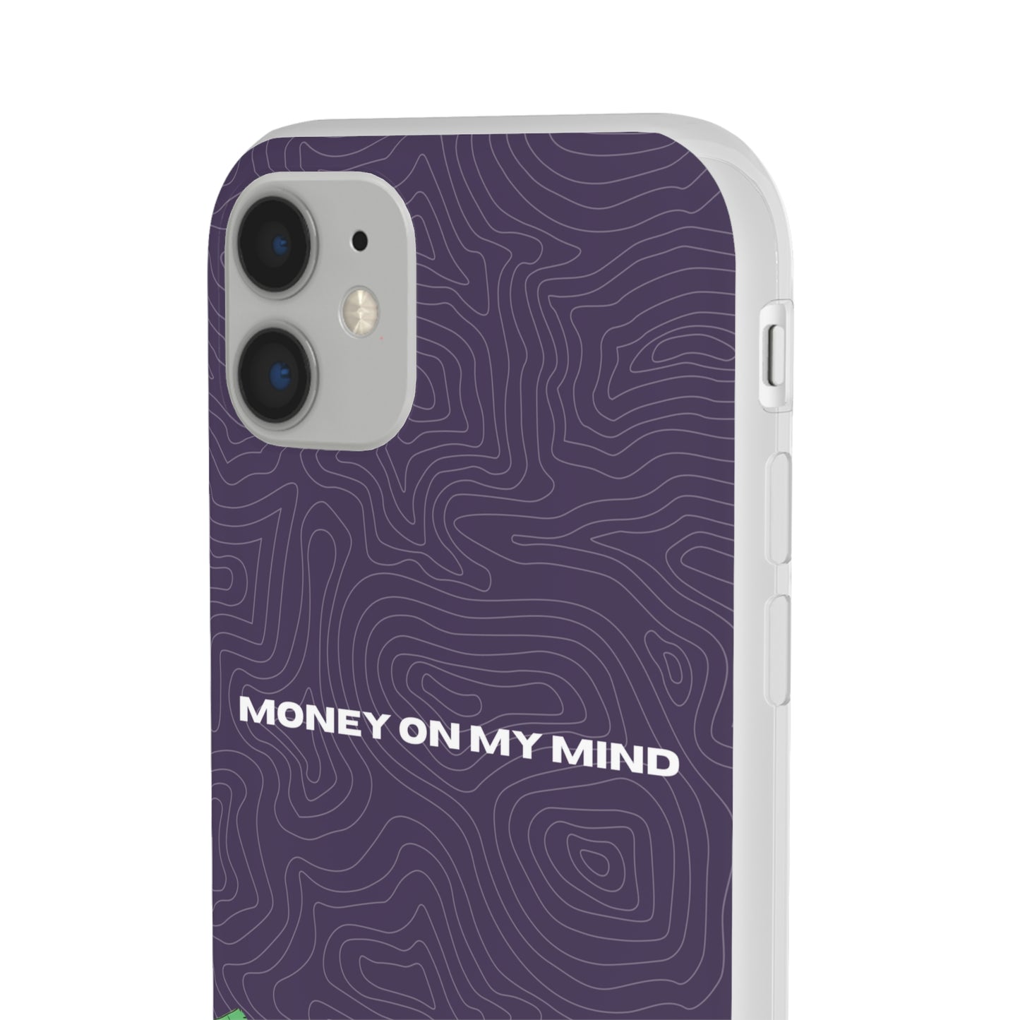 "Money on my mind" High Quality Phone Case