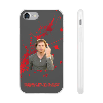 Dexter Middle Finger High Quality Phone Case