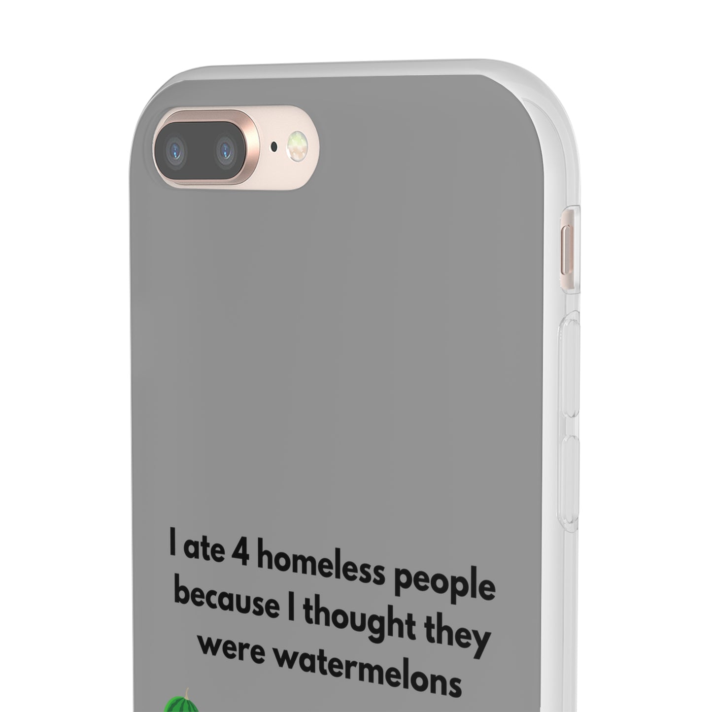 "I ate 4 homeless people" High Quality Phone Cases