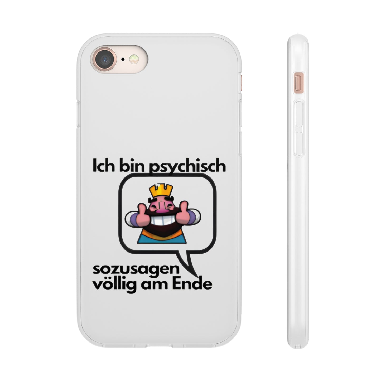 "Ich bin psychisch sozusagen völlig am Ende" High Quality Phone Case