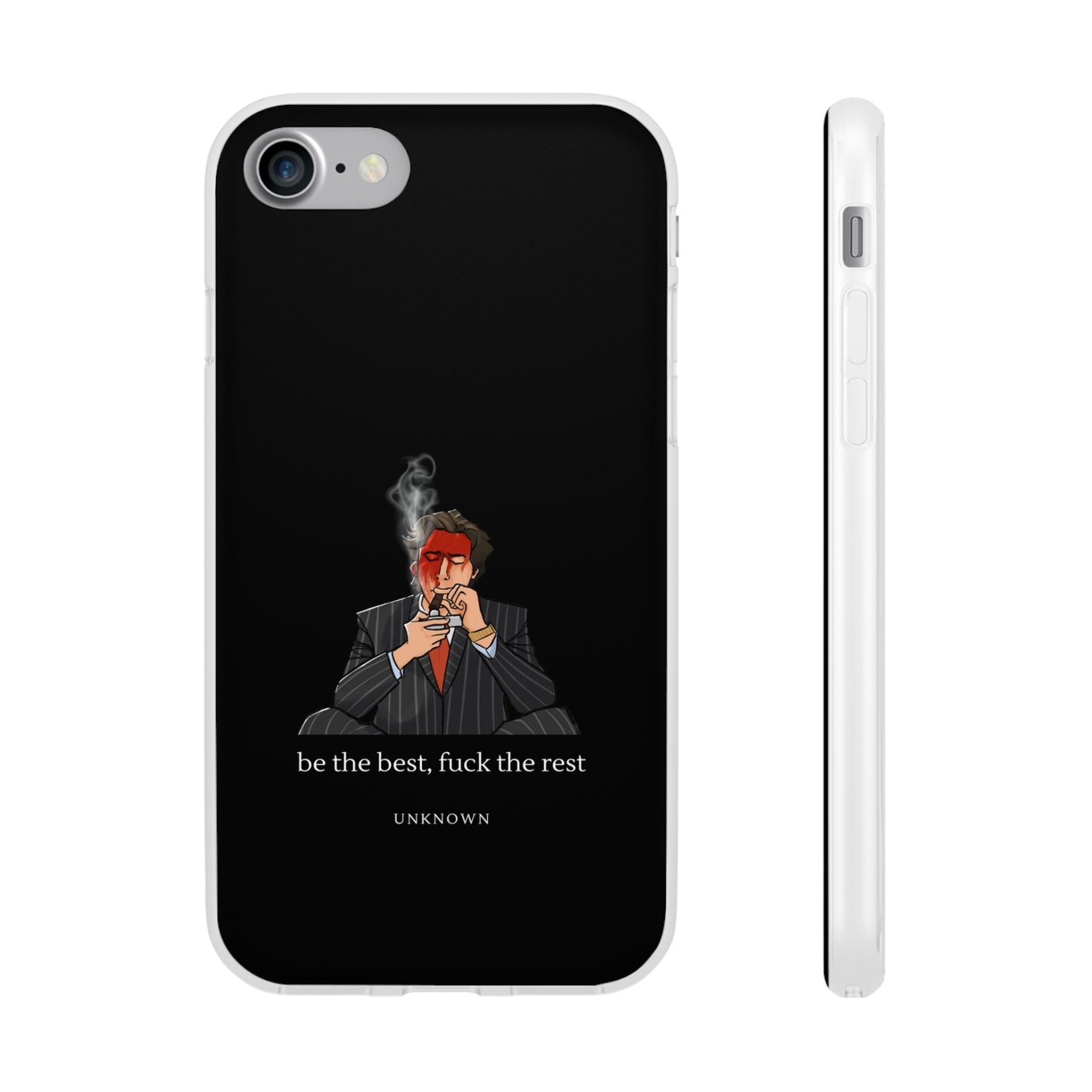 "Be the best, fuck the rest" High Quality Phone Case