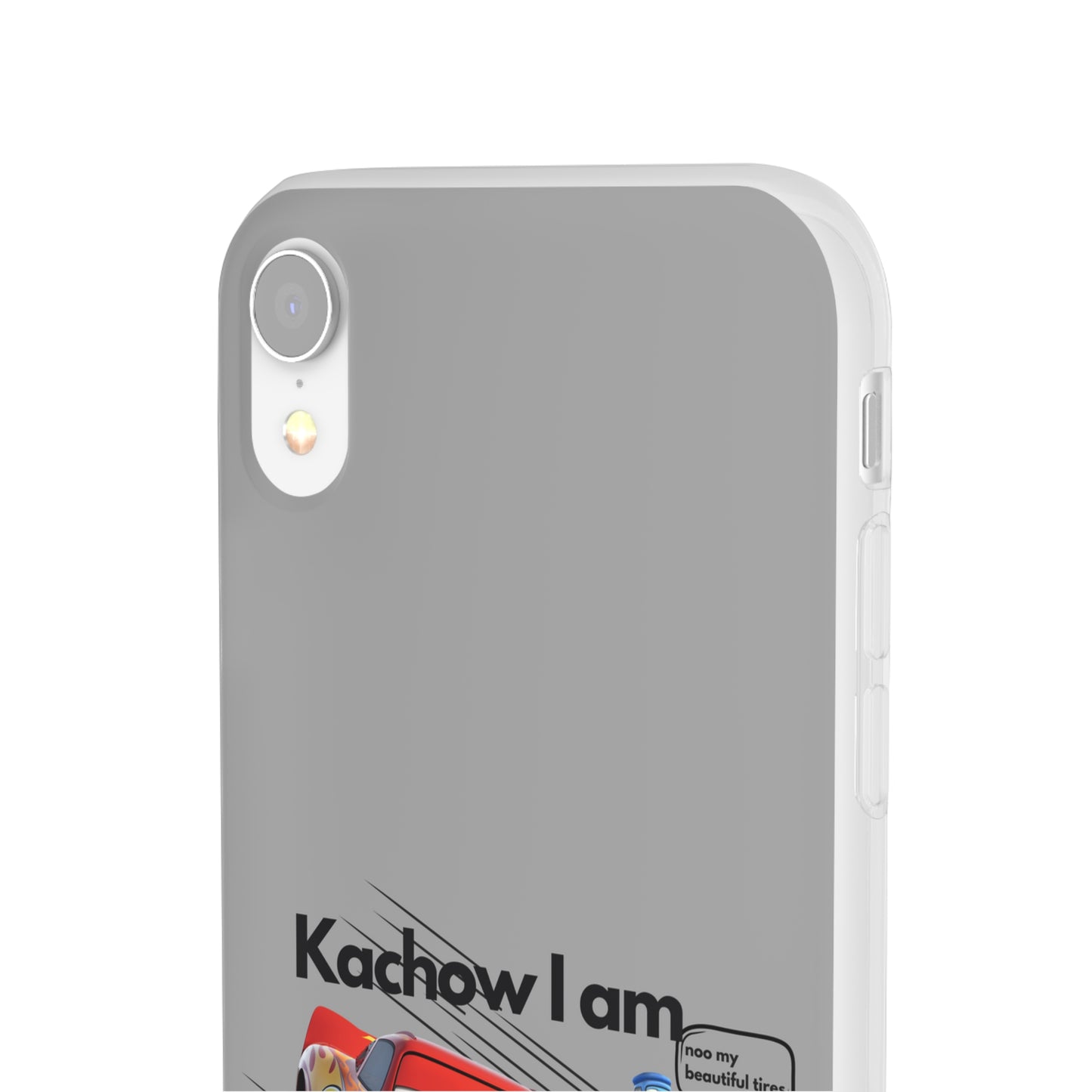 "Kachow into a tree" High Quality Phone Case