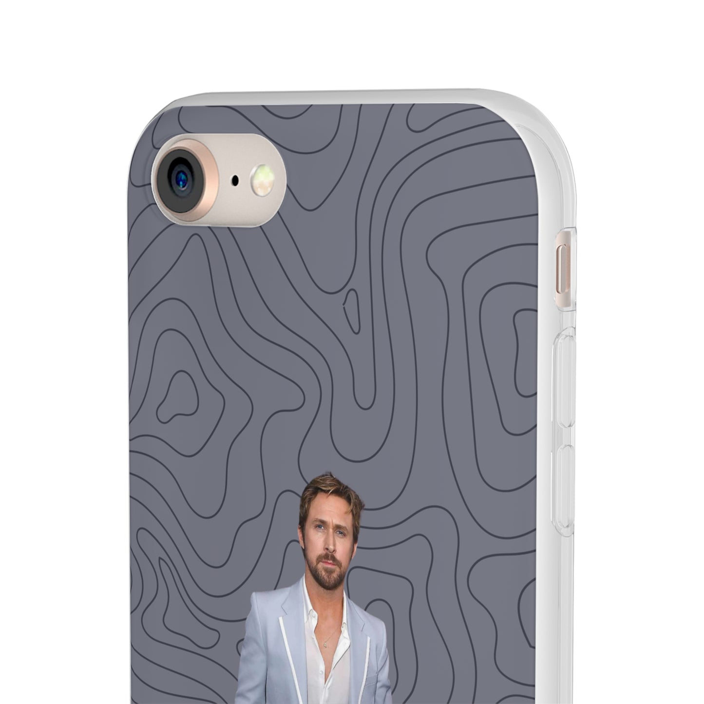 "Ryan Gosling blue" High Quality Phone Case