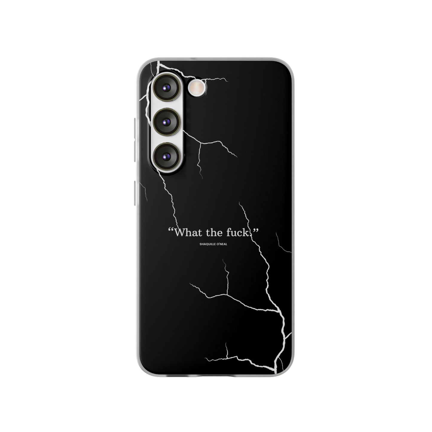 "What the fuck quote" High Quality Phone Case