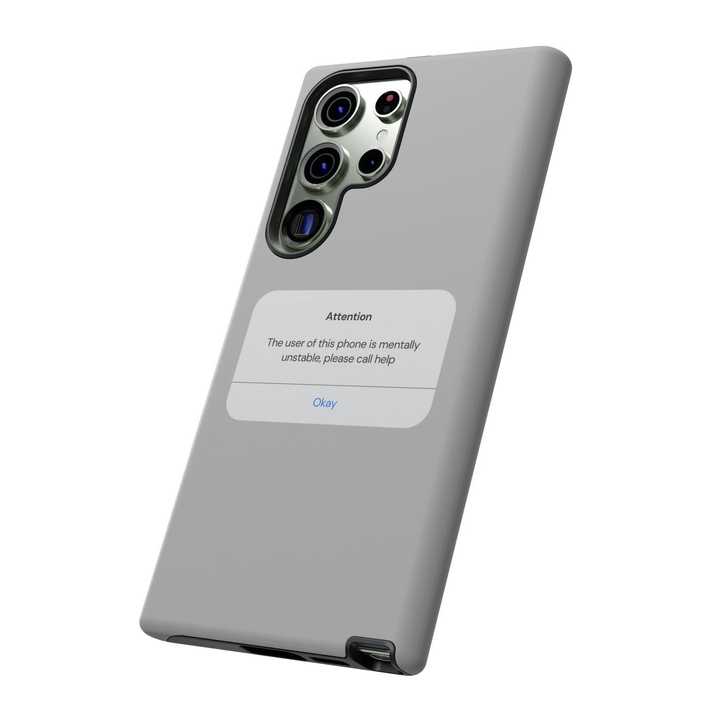 "Attention Notification" Premium Quality Phone Case