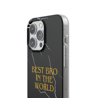 "Best Bro in the world" High Quality Phone Case