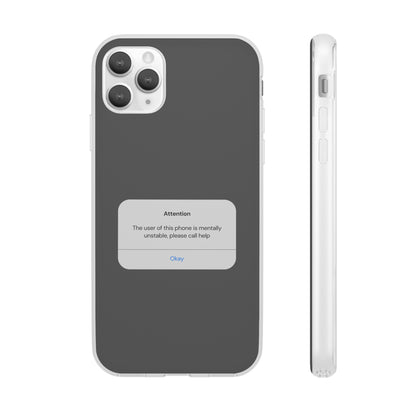 "Attention Notification" High Quality Phone Case