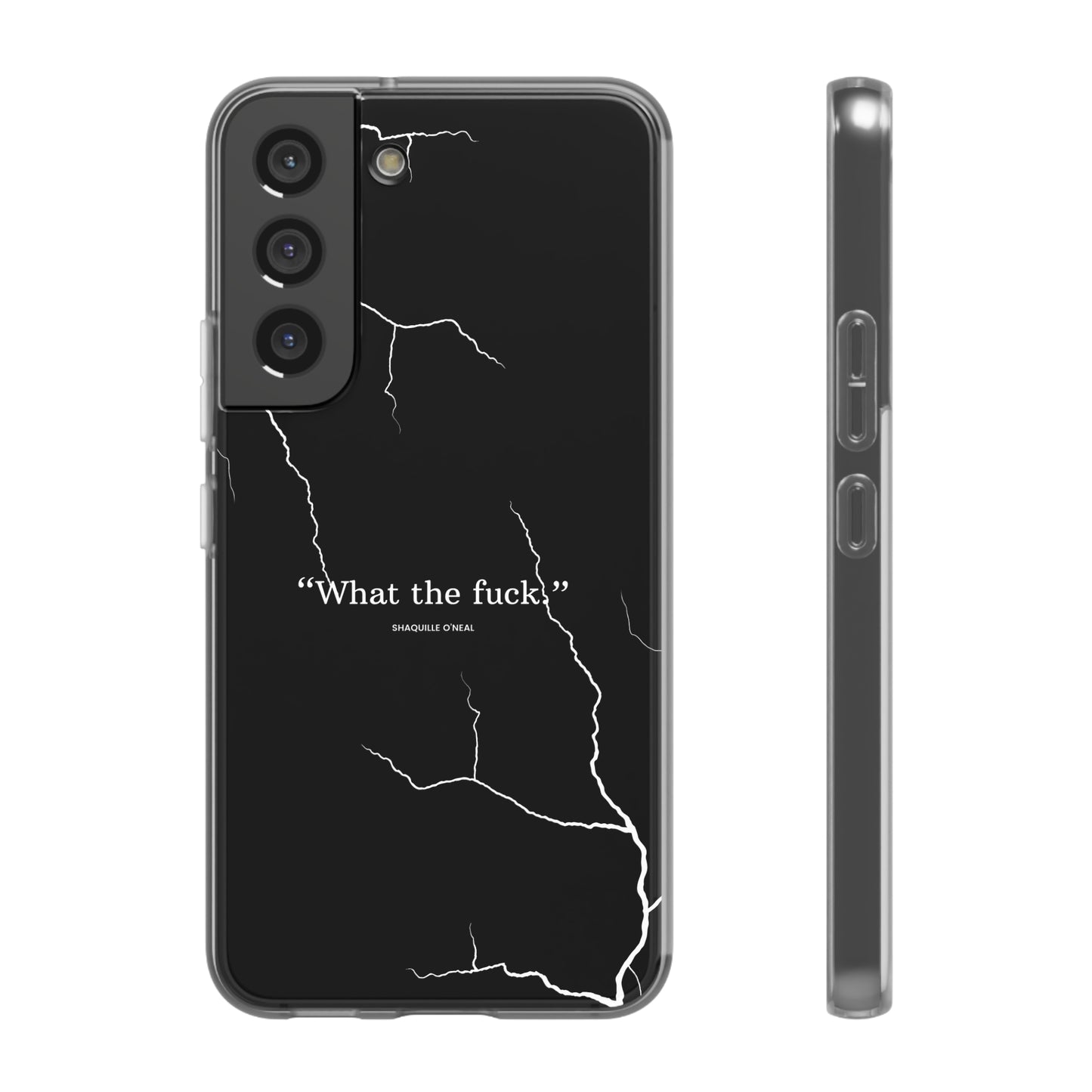 "What the fuck quote" High Quality Phone Case