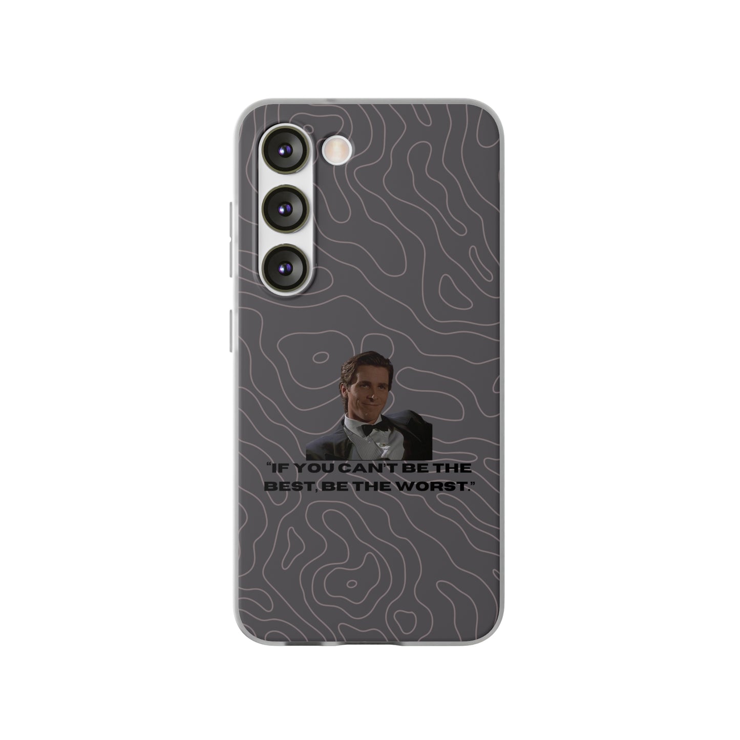 "If you can't be the best, be the worst" High Quality Phone Case