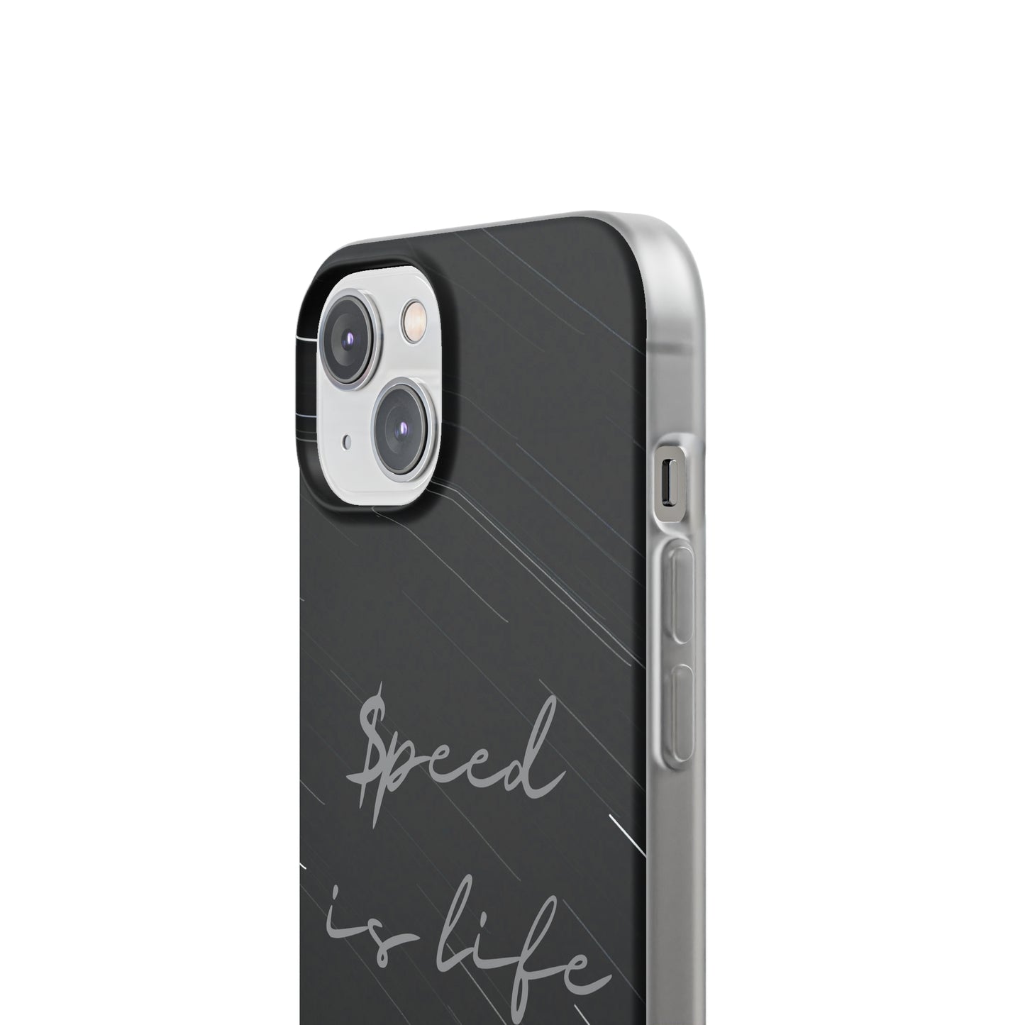 "Speed is life" High Quality Phone Case