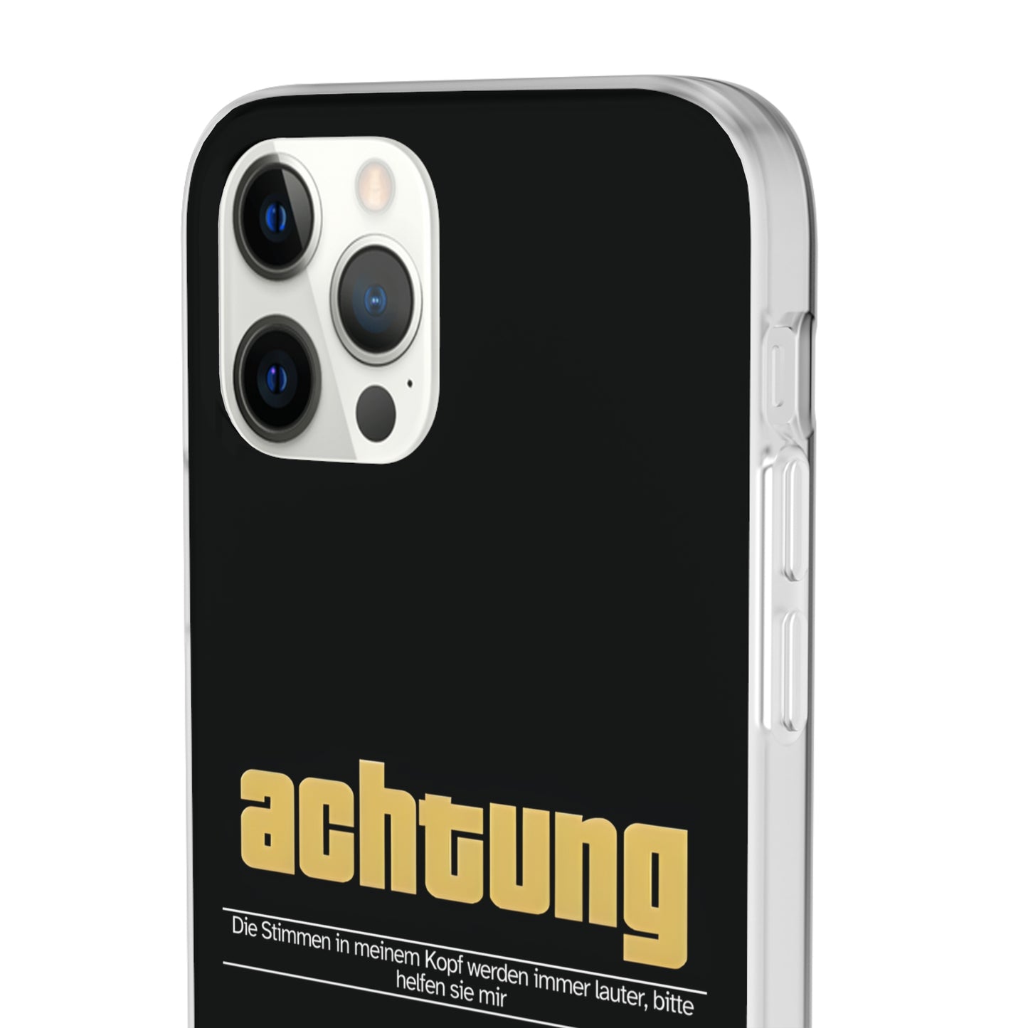 "Achtung (Stimmen)" High Quality Phone Case