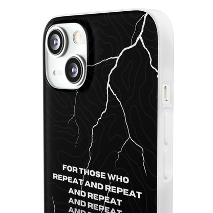 "For those who repeat and repeat..." High Quality Phone Case