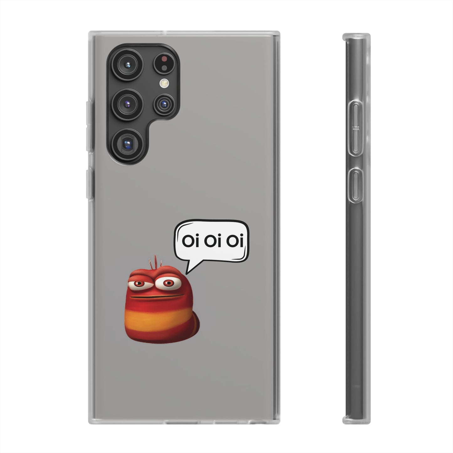 "Oi Oi Oi Red Larva" High Quality Phone Case