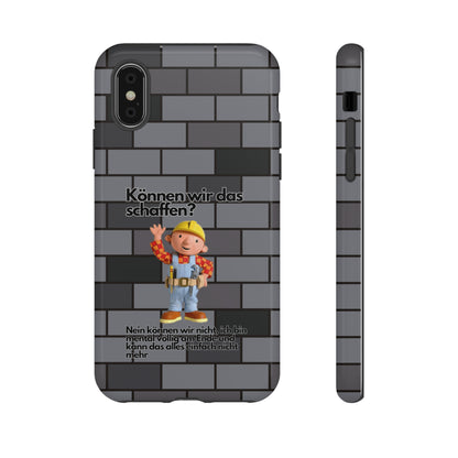 "Können wir das schaffen?" Premium Quality Phone Case