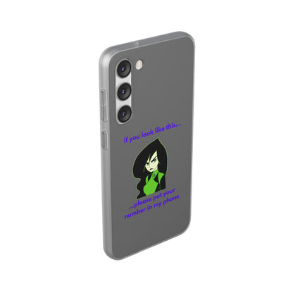 "If you look like this..." High Quality Phone Case