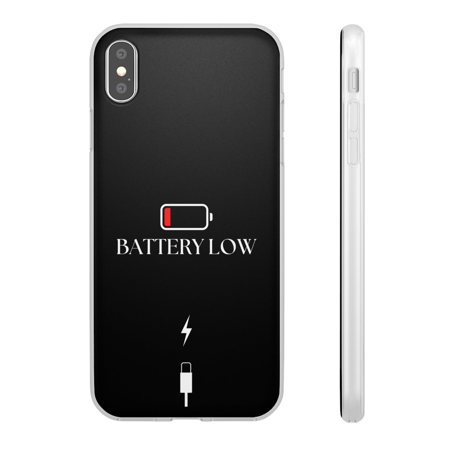 "Battery Low" High Quality Phone Case