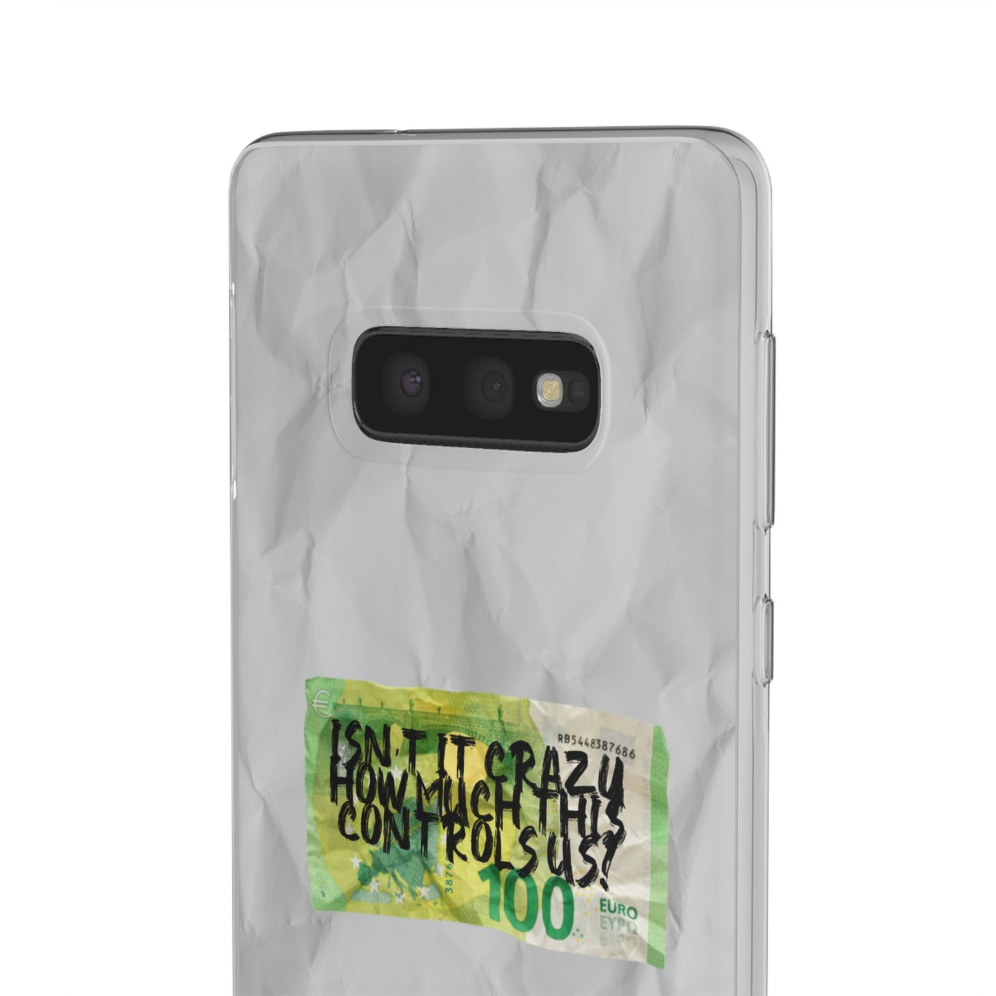 "Isn't It Crazy How Much This Controls Us?" High Quality Phonecase