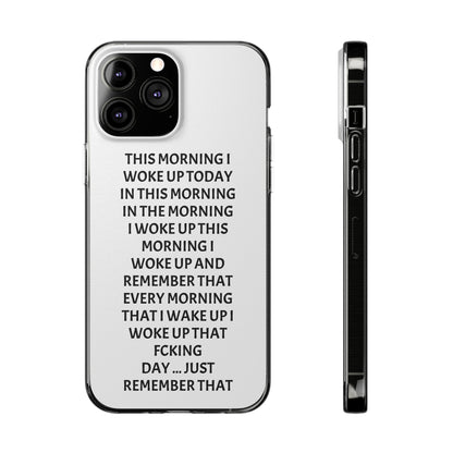 "THIS MORNING" High Quality Phone Case