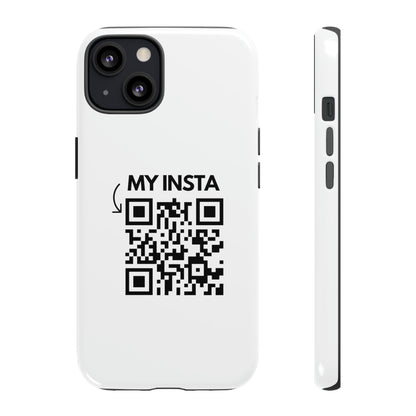 "Scan for Rick Roll" Premium Quality Phone Case