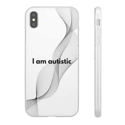 "I am autistic" High Quality Phone Case