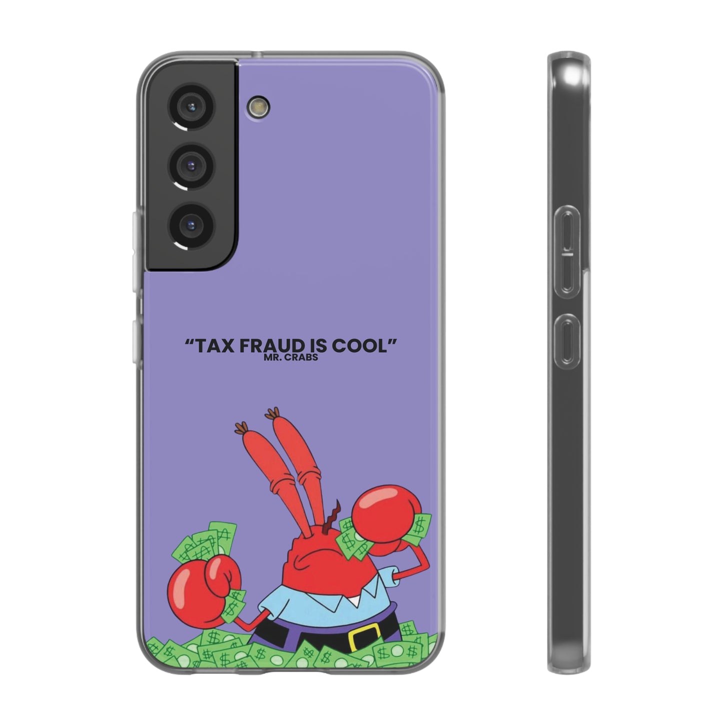 "Tax Fraud is cool" High Quality Phone Case