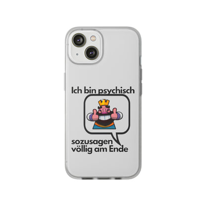 "Ich bin psychisch sozusagen völlig am Ende" High Quality Phone Case