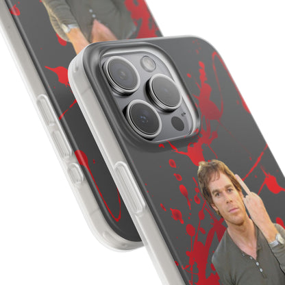 Dexter Middle Finger High Quality Phone Case