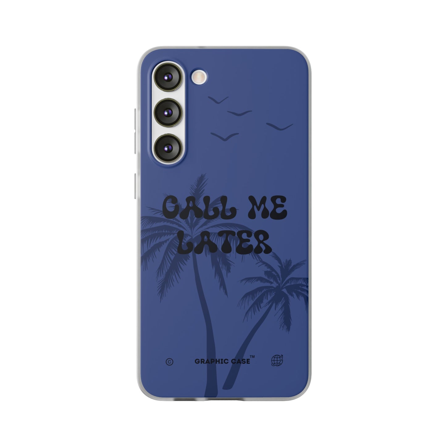 "Call me later" High Quality Phone Case