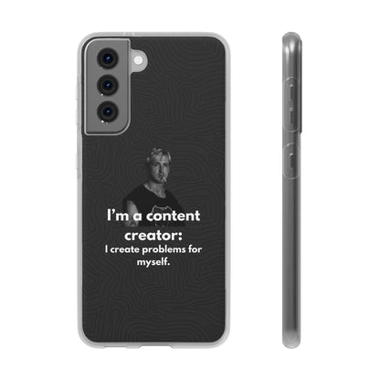 "I'm a content creator" High Quality Phone Case