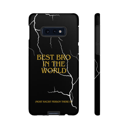 "Best Bro in the world" Premium Quality Phone Case