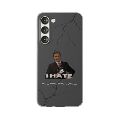 "I hate -. .. --. --. . .-. ... " High Quality Phone Case