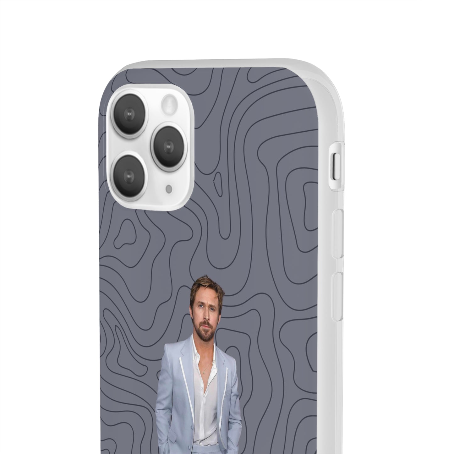 "Ryan Gosling blue" High Quality Phone Case